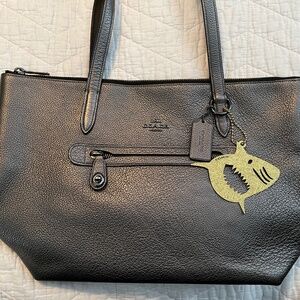 Coach Taylor zip tote with dust bag